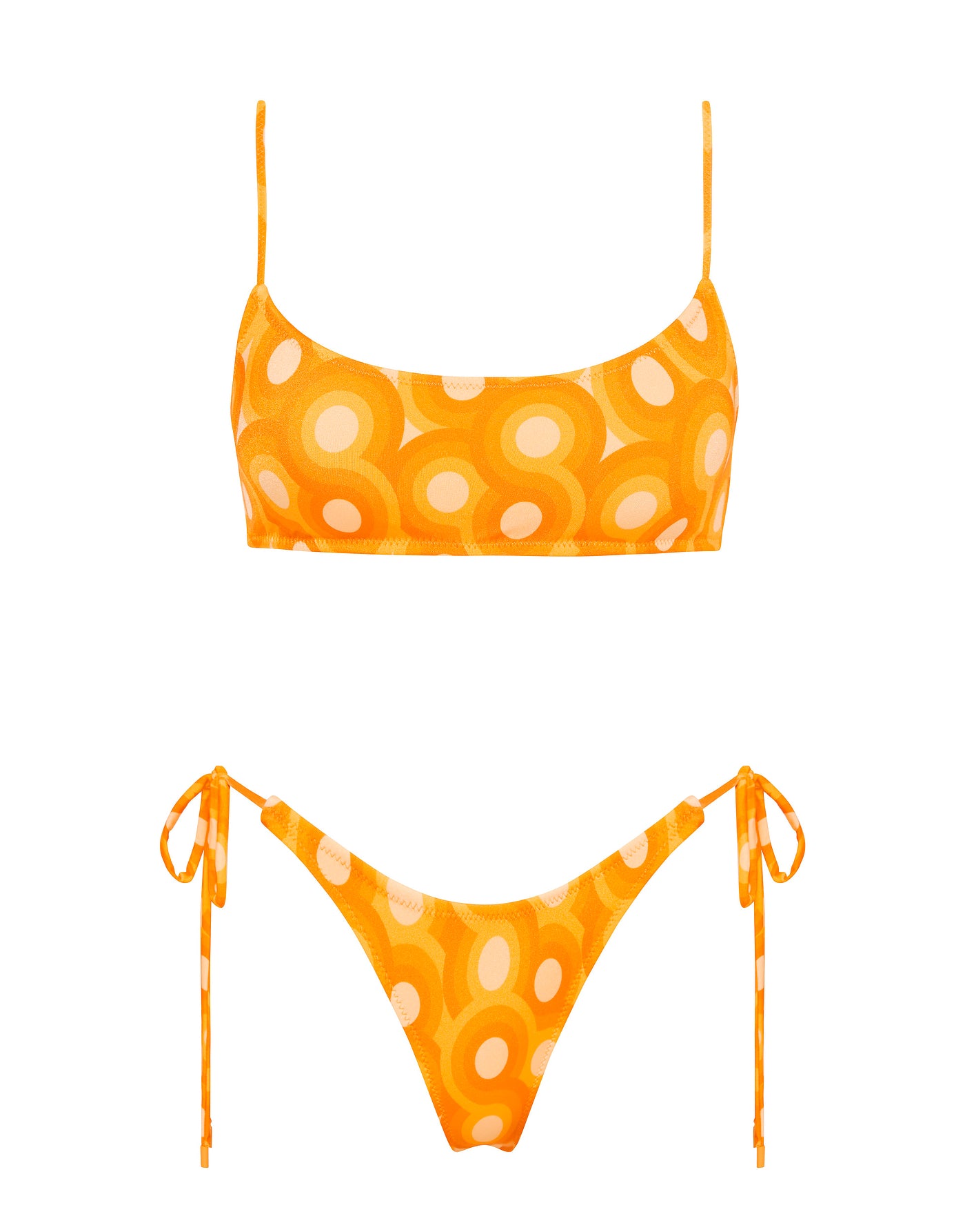 MICA - TANGERINE Scoop Bikini Set - Image 7